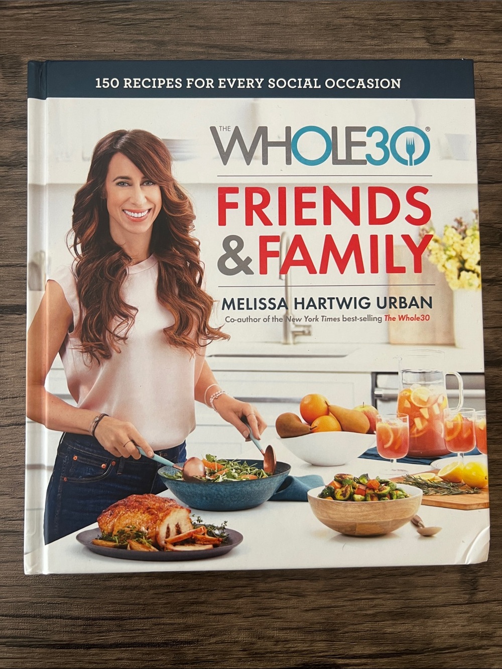 Friends & Family Cookbook by Melissa Hartwig Urban - White & Red Cover